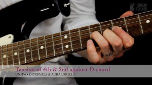 Be a guitar teacher - aural skills