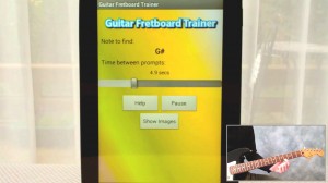 Guitar fretboard trainer video snapshot 1
