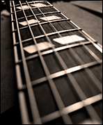 Learning the guitar fretboard