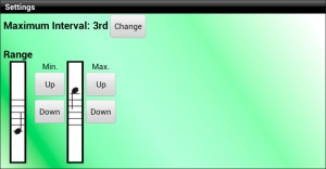 Notation app settings page 2