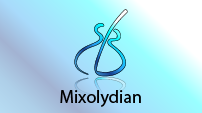 Mixolydian scale CAGED shape