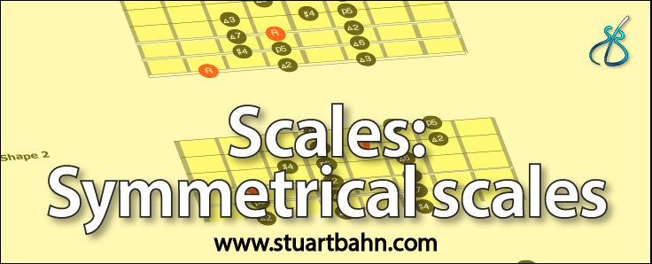 Guitar scales symmetrical scales
