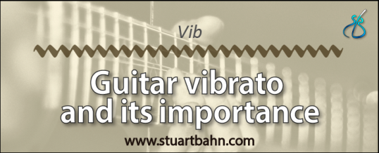 Guitar vibrato and its importance