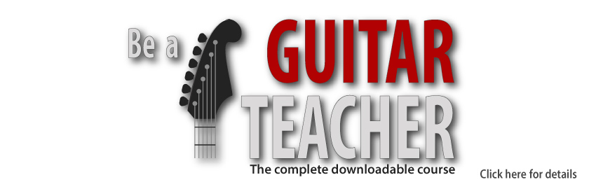 Be A Guitar Teacher course