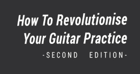 Guitar practice ebook window